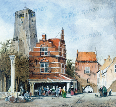 Visbanken Aquarel